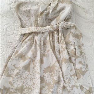 Express strapless dress